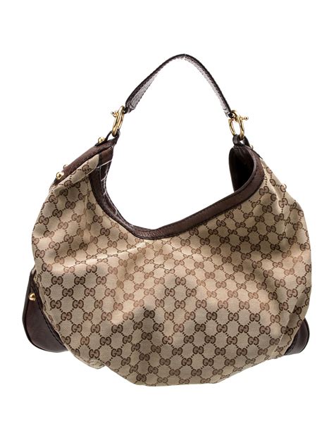 gucci jockey hobo replica|gucci hobo canvas.